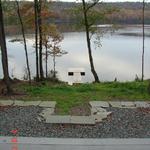 For the same Lake House, the exterior was constructed entirely by ALC, including all dry laid stone walls, stone patio and dock